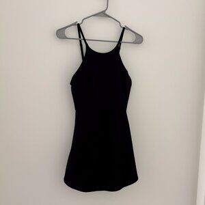 Old Navy Active Powersoft 2-in-1 Black Cami Dress with Shorts
